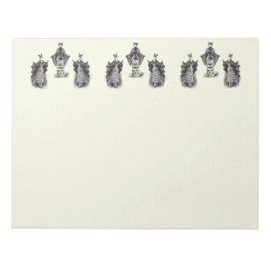 Bloco De Notas Vintage Bat Ladies
