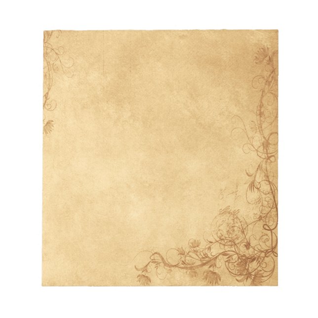 Bloco De Notas Vintage Caramel Brown (Frente)