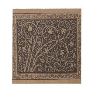 Bloco De Notas Vintage - Castanhos Castanhos