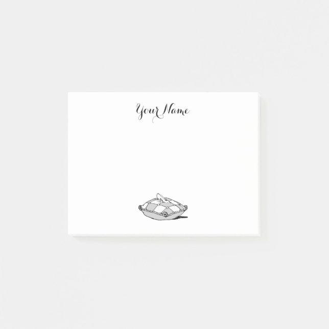 Bloco De Notas Vintage Cinderella Slipper na Travesseiro da Cinza (Frente)