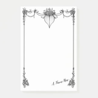 Bloco De Notas Vintage Delicate Style