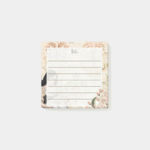 Bloco De Notas Vintage Floral Notes with Soulhouettes