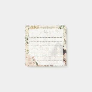 Bloco De Notas Vintage Floral Notes with Soulhouettes