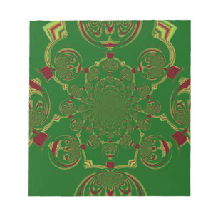 Bloco De Notas Vintage Green