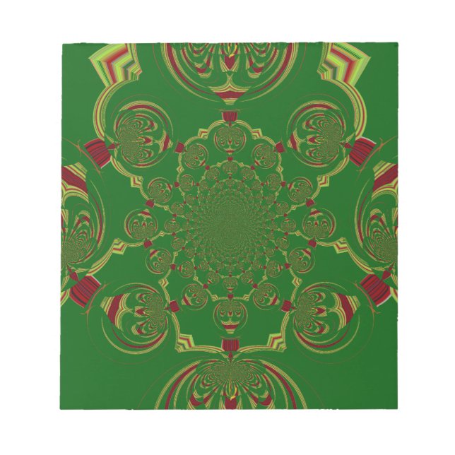 Bloco De Notas Vintage Green (Frente)