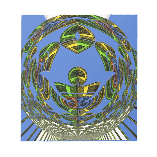 Bloco De Notas Vintage moderno Motif (Frente)