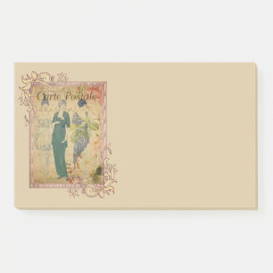 Bloco De Notas Vintage Mulheres Parisienses
