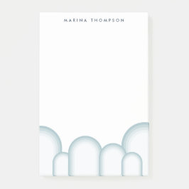 Bloco De Notas Vintage Verde de Sage Moderna