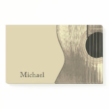 Violão acústico de bege musical