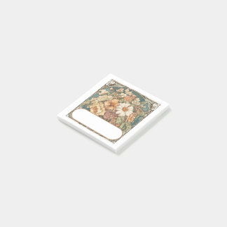 Bloco De Notas Virago Floral Sticky Notes
