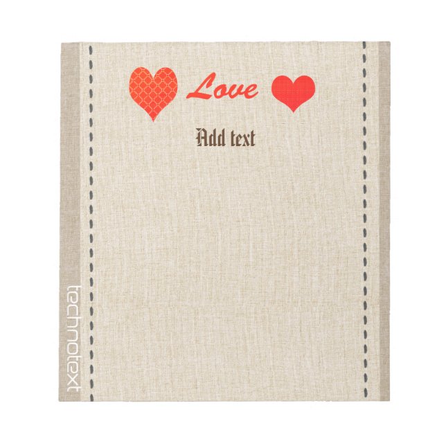 Bloco De Notas Visita de Feriados Dourados (Frente)