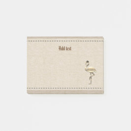 Bloco De Notas Visita de Feriados Dourados