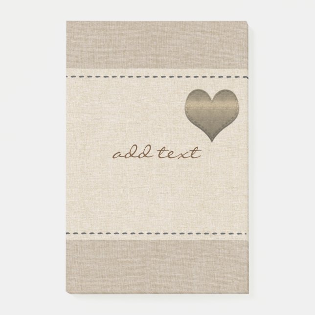 Bloco De Notas Vista de Feriado Dourado Retroativo (Frente)