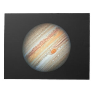 Bloco De Notas Vista do Planeta Júpiter (Telescópio Hubble)