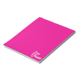 Bloco De Notas Vivendo O Sonho Motivacional Inspiracional