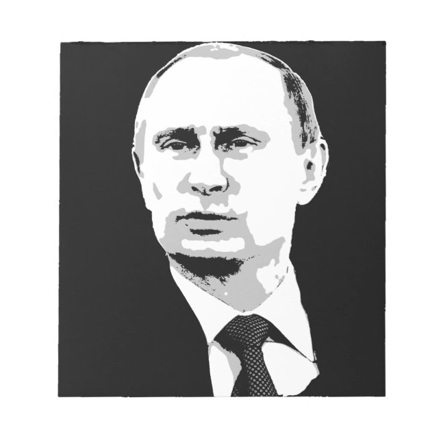Bloco De Notas Vladimir Putin (Frente)