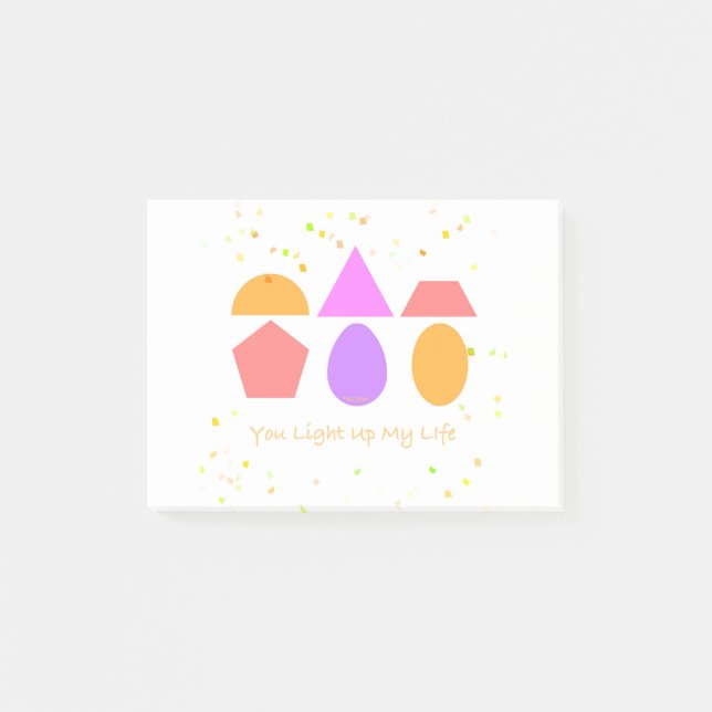 BLOCO DE NOTAS VOCÊ ILUMINA MINHA VIDA (Frente)