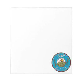 Bloco De Notas Você não precisa ser louco para acampar conosco