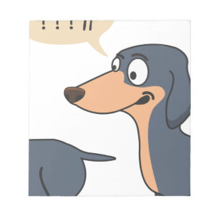 Bloco De Notas volta do cão