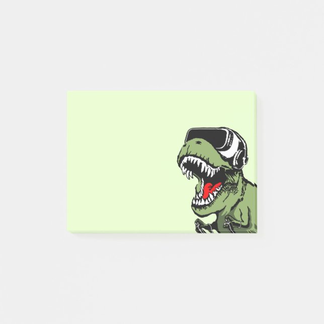 Bloco De Notas VR T-rex (Frente)