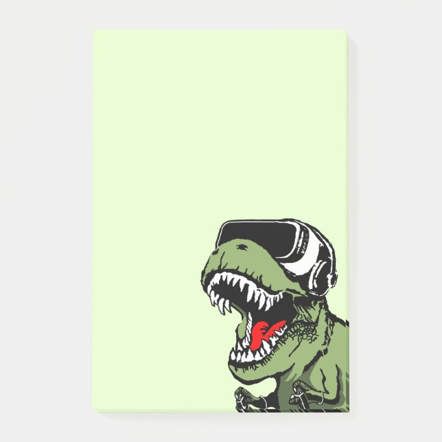Bloco De Notas VR T-rex (Frente)