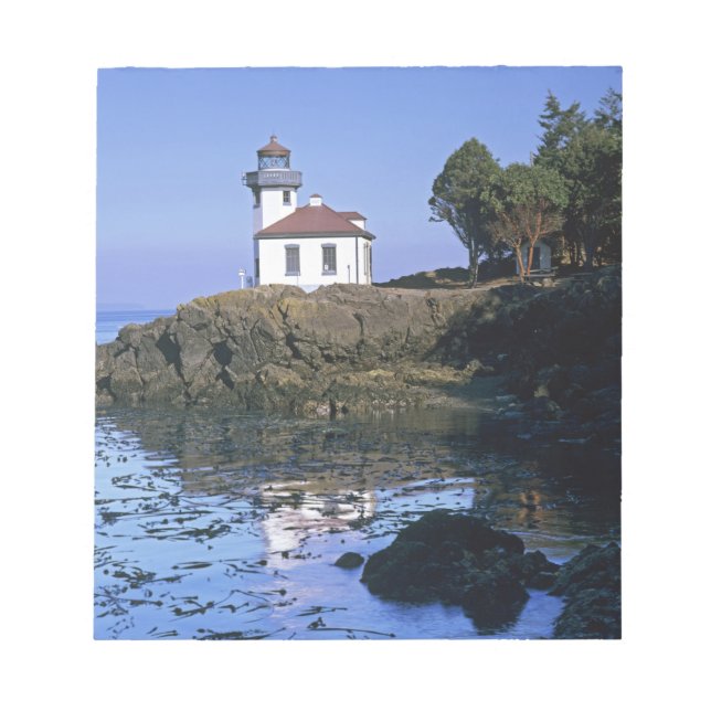 Bloco De Notas WA, Ilha de San Juan, farol de Lime Kiln (Frente)