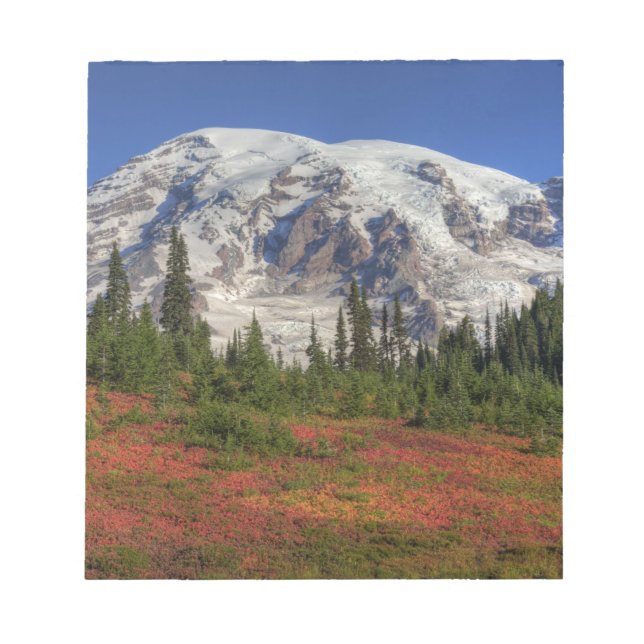 Bloco De Notas WA, Parque Nacional Mt. Rainier, Vale do Paraíso (Frente)