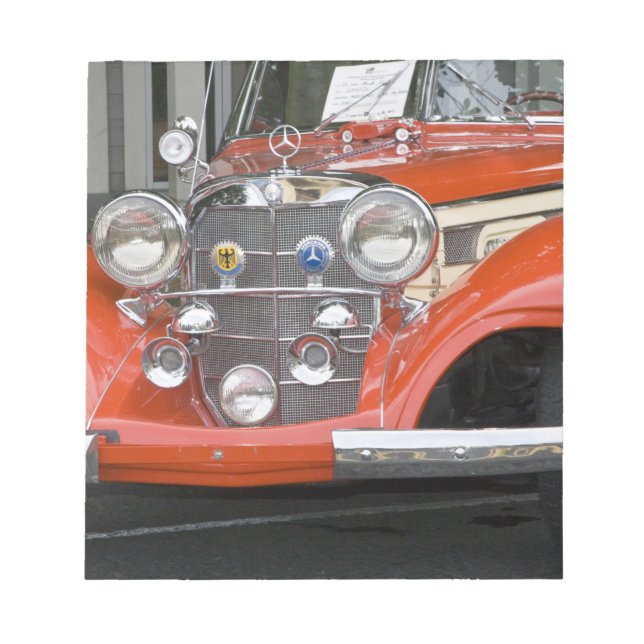 Bloco De Notas WA, Seattle, carro alemão clássico. 2 (Frente)