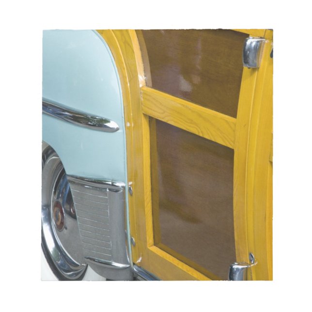 Bloco De Notas WA, Seattle, carro americano clássico. 2 (Frente)