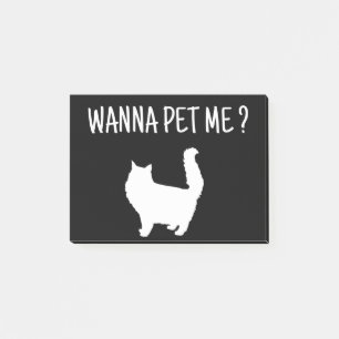 Bloco De Notas Wanna Pet Me Cat