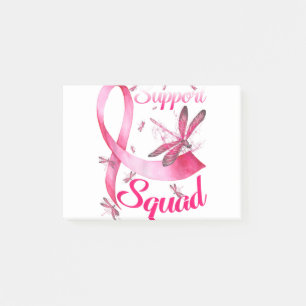 Bloco De Notas Warrior Support Squad Dragonfly Breast Cancer Awar