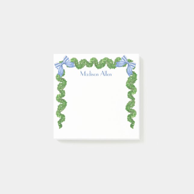 Bloco De Notas Watercolor TopiroArco Garland (Frente)