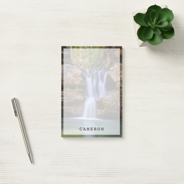 Bloco De Notas Waterfalls | Cedar Falls, Ohio (Escritótio)