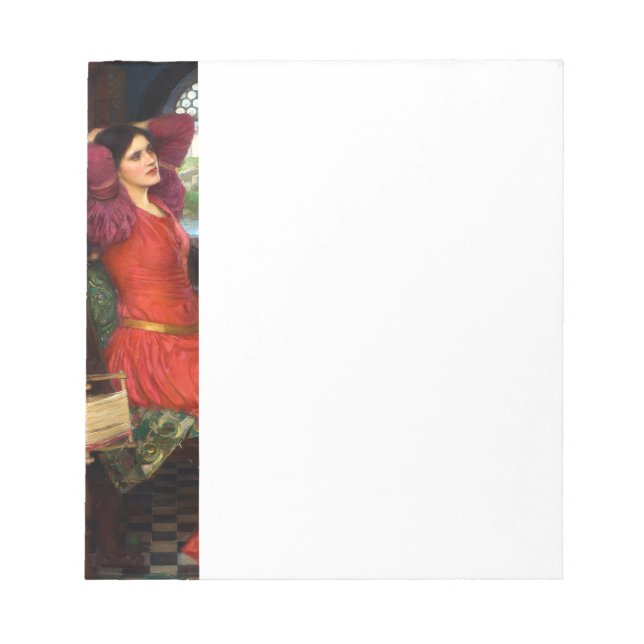 Bloco De Notas Waterhouse Eu Estou Meio Doente de Sombras (Frente)