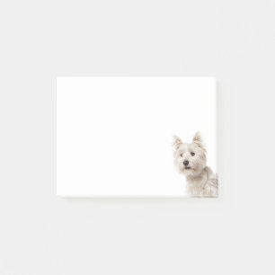 Bloco De Notas West Highland, Terrier Puppy Dog Amor