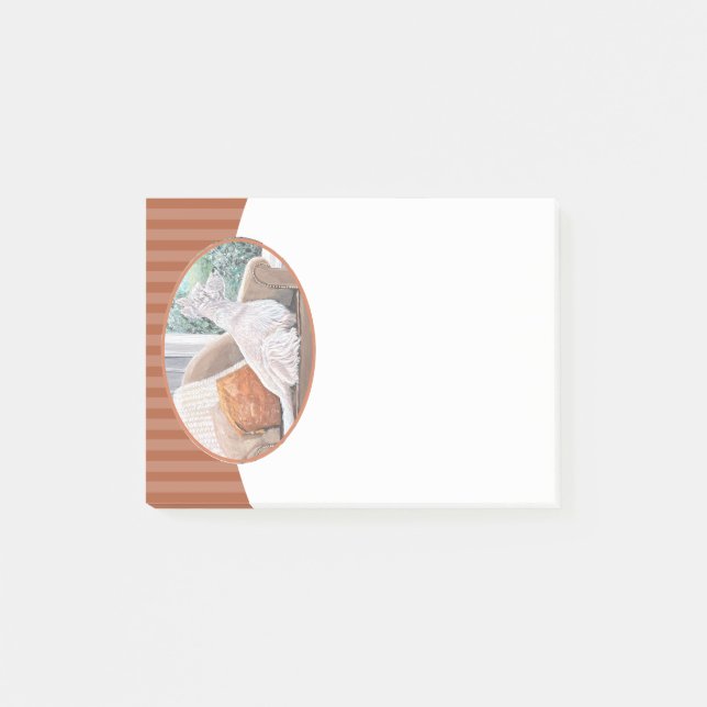 Bloco De Notas Westin Olhando uma janela (Frente)