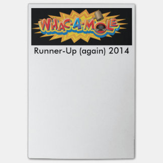 Bloco De Notas whac uma toupeira