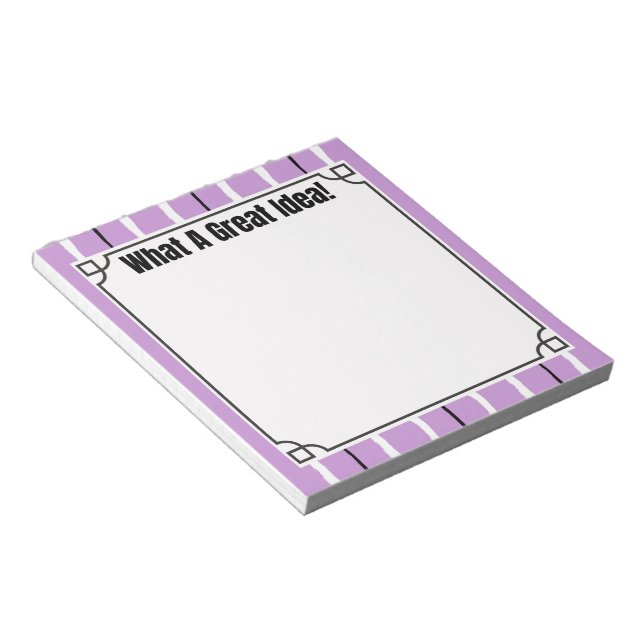 Bloco De Notas What a Great Idea! (Inclinado)