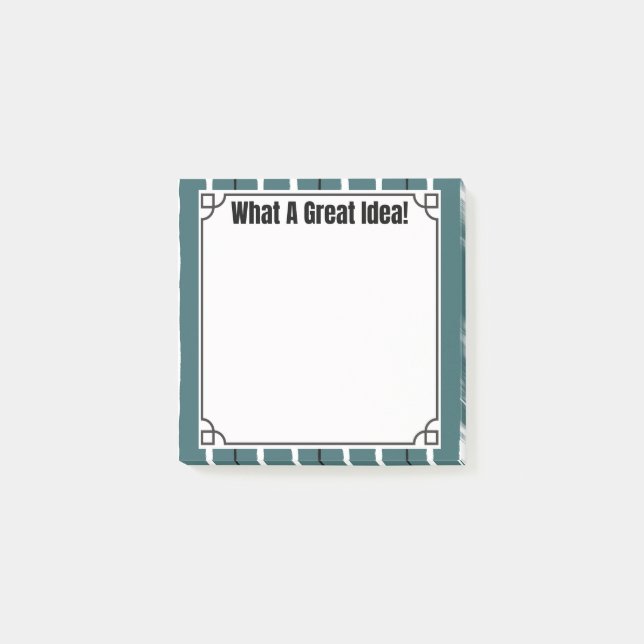 Bloco De Notas What A Great Idea! (Frente)