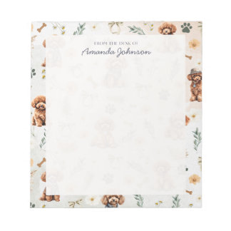 Bloco De Notas Whimsy Poodle Pizzazz 2