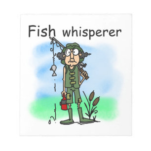 Bloco De Notas Whisperer dos peixes