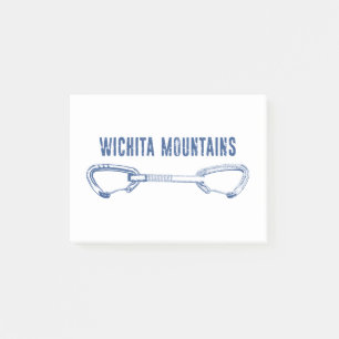 Bloco De Notas Wichita Mountain Rock Escalando rapidamente