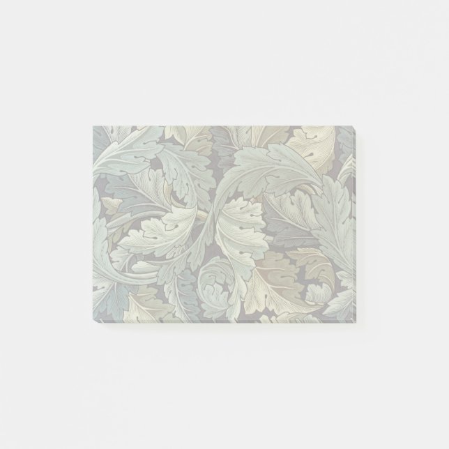 Bloco De Notas William Morris Acanthus Wallpaper Folhas (Frente)