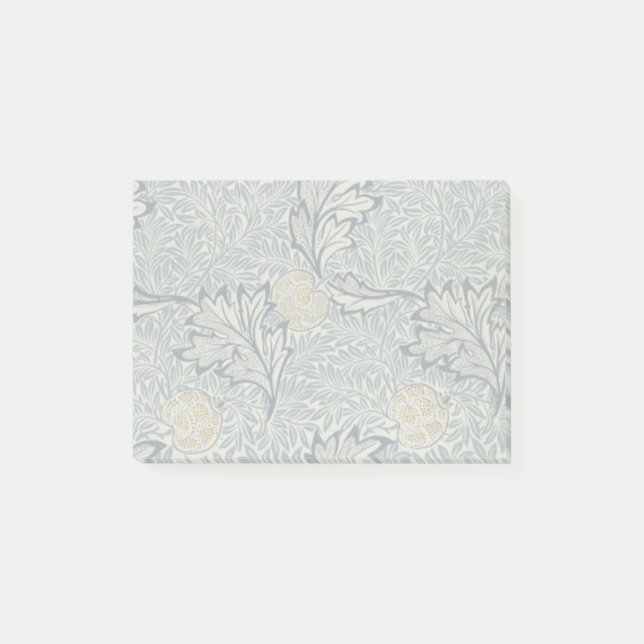 Bloco De Notas William Morris Apple Fllower Design (Frente)