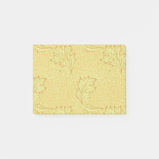 Bloco De Notas William Morris Botanical Apple Design (Frente)
