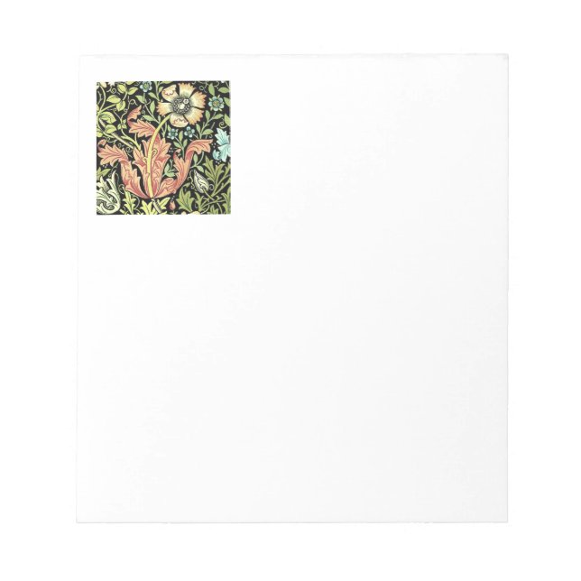 Bloco De Notas William Morris Compton Wallpaper Classic (Frente)