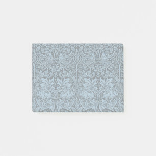Bloco De Notas William Morris Irmão Coelho Azul Claro Preto