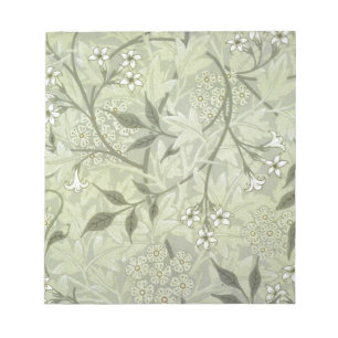 Bloco De Notas William Morris Jasmine Botanical