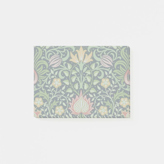 Bloco De Notas William Morris Persian Floral Design (Frente)
