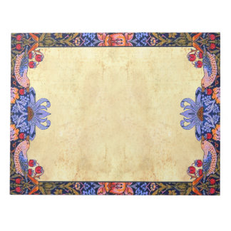 Bloco De Notas William Morris Pre-Raphaelite 11X8.5 em Notepad